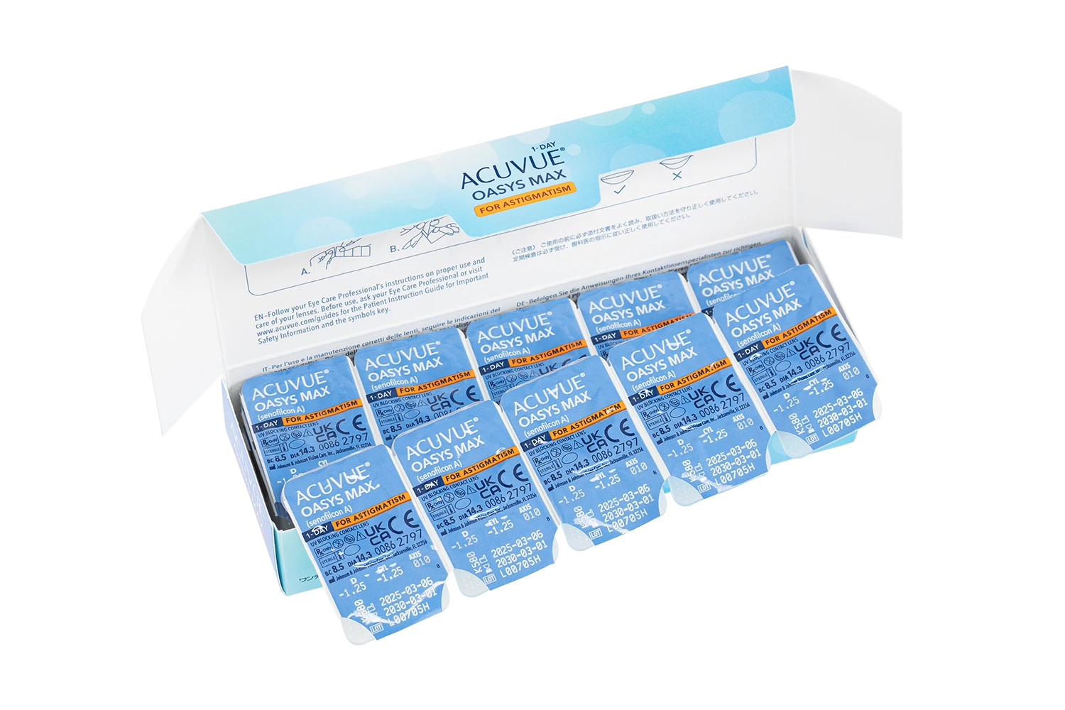 ACUVUE® OASYS MAX 1-Day for ASTIGMATISM